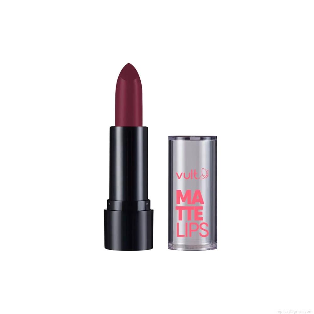 Batom Cremoso Matte Vult Hidra Lips 10 Uva 3,8 g Batom Cremoso Matte Vult Hidra Lips 10 Uva 3,8 g